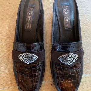 Brighton Chocolate Brown Leather Shoes Avery style